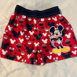 Mickey Disney swim trunks